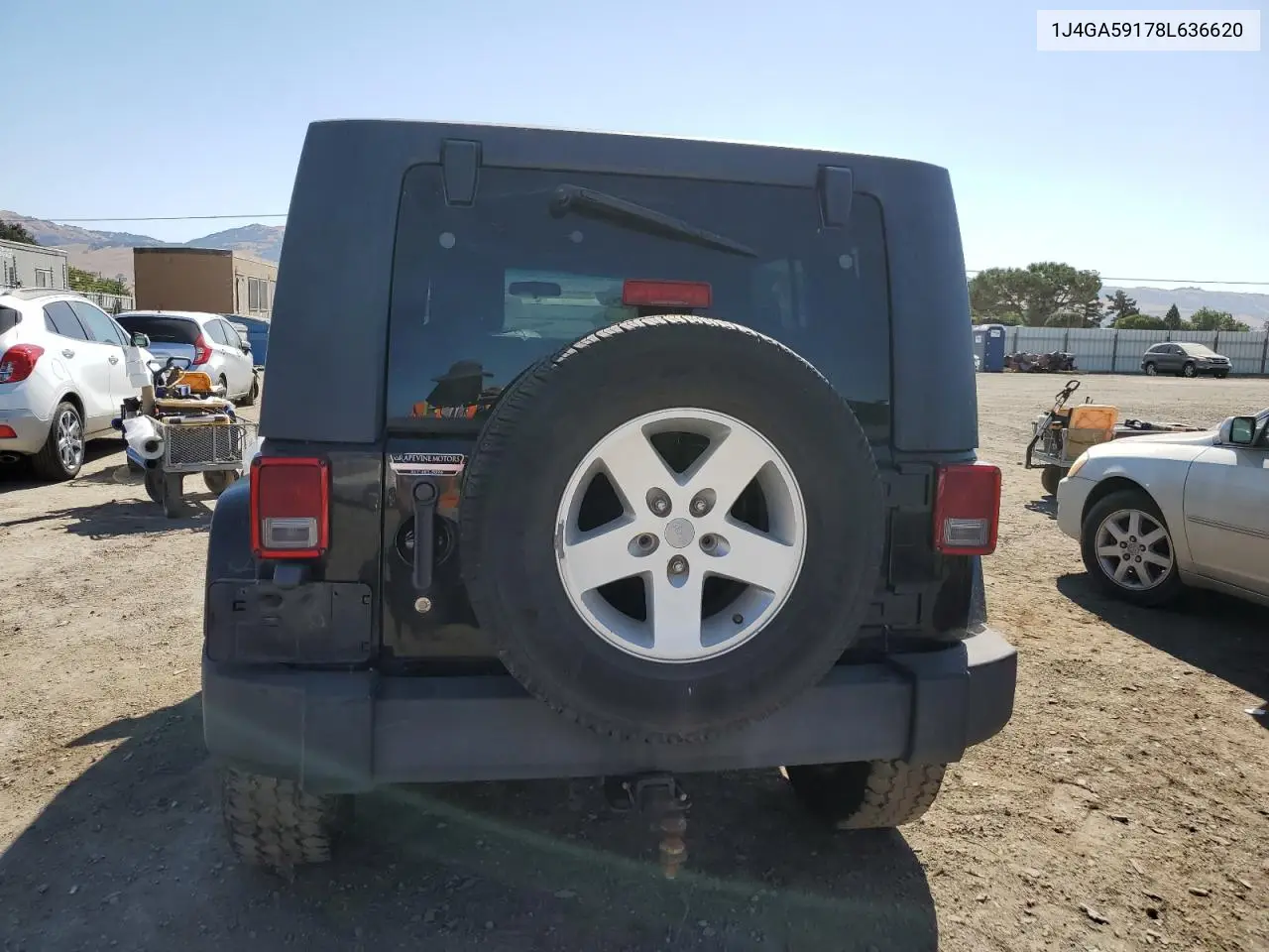 1J4GA59178L636620 2008 Jeep Wrangler Unlimited Sahara
