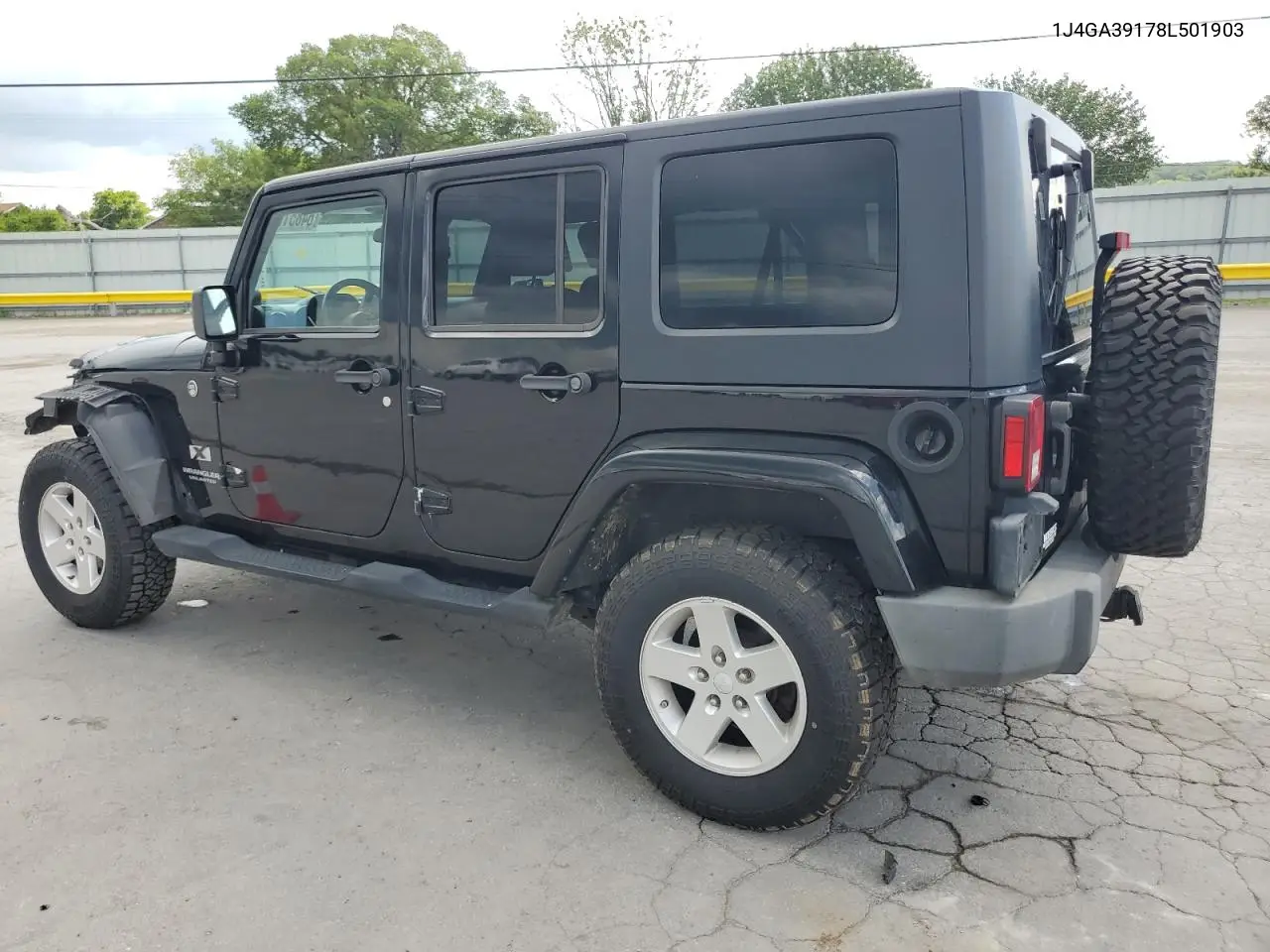 2008 Jeep Wrangler Unlimited X VIN: 1J4GA39178L501903 Lot: 64851725