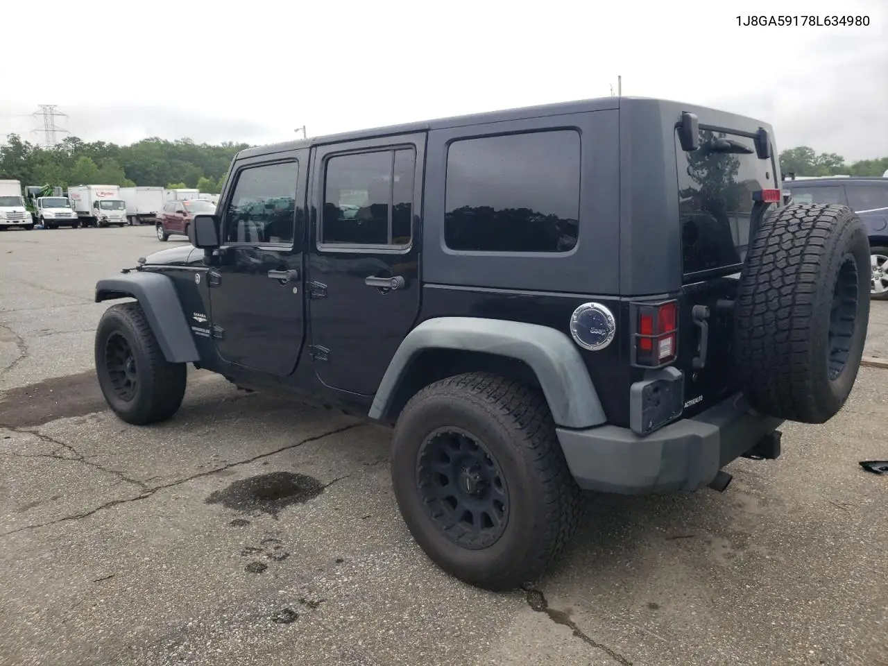 2008 Jeep Wrangler Unlimited Sahara VIN: 1J8GA59178L634980 Lot: 64877655
