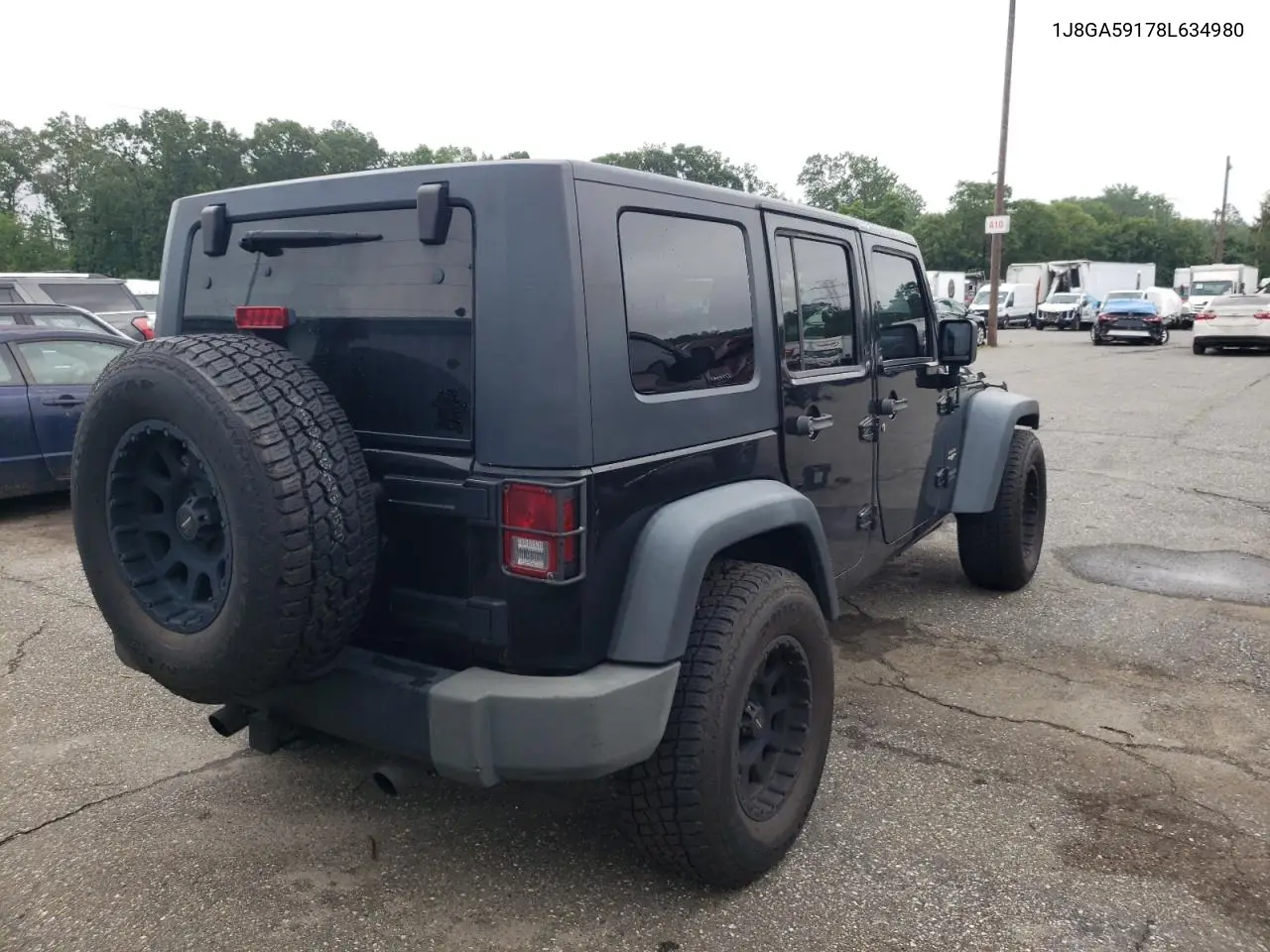 2008 Jeep Wrangler Unlimited Sahara VIN: 1J8GA59178L634980 Lot: 64877655