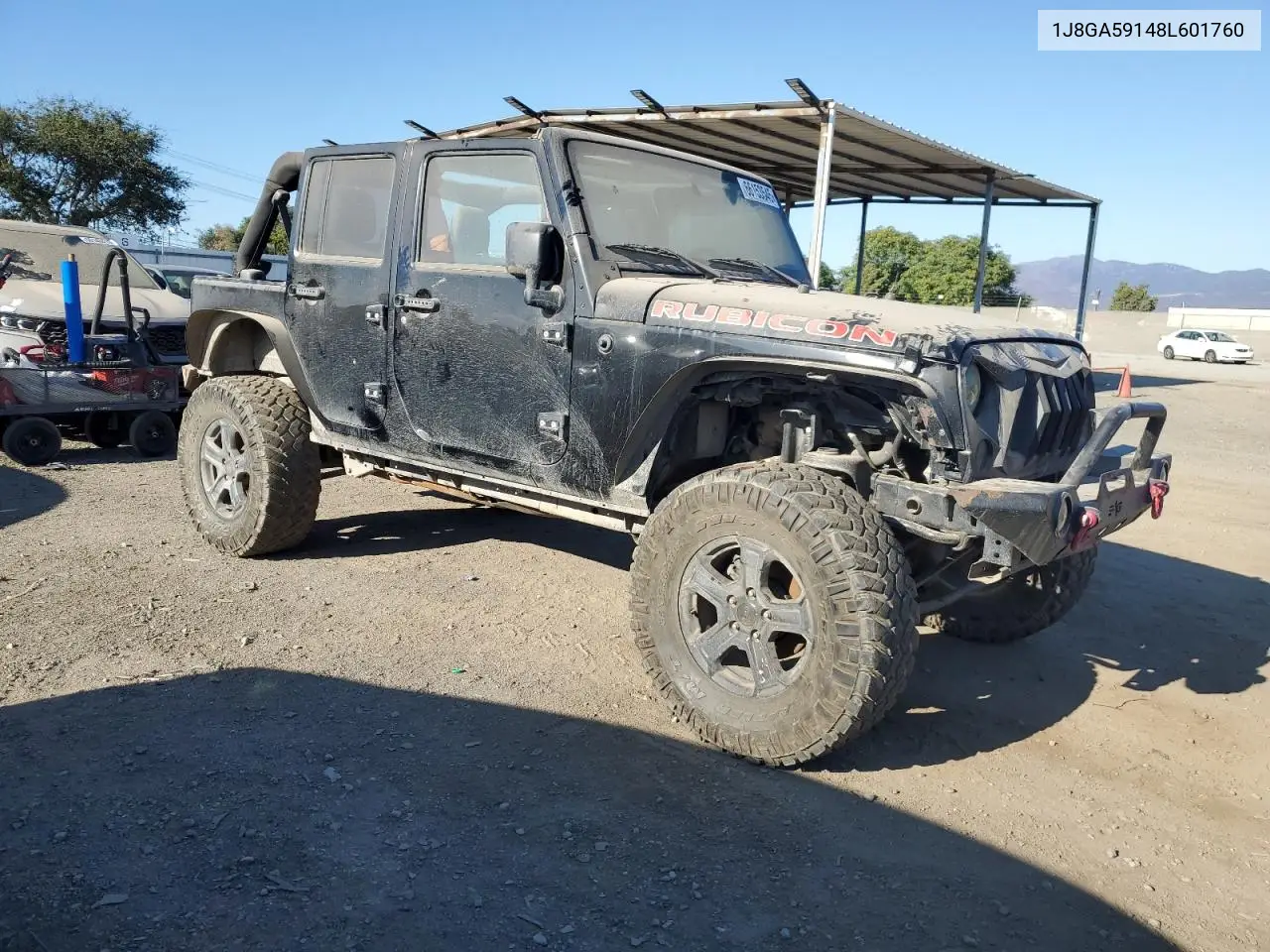 2008 Jeep Wrangler Unlimited Sahara VIN: 1J8GA59148L601760 Lot: 66153545