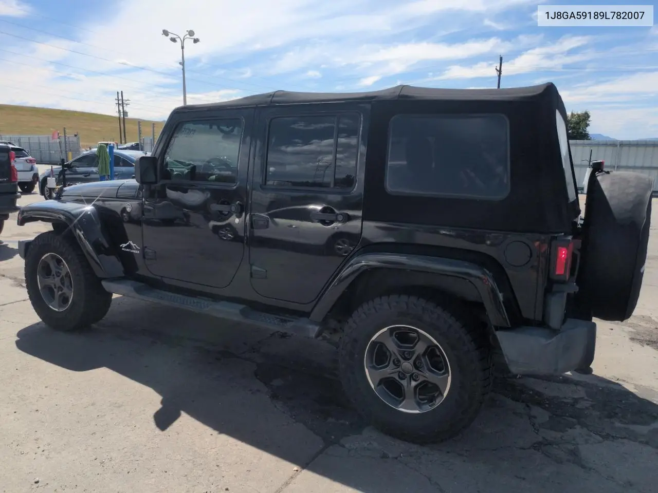 2009 Jeep Wrangler Unlimited Sahara VIN: 1J8GA59189L782007 Lot: 63675675