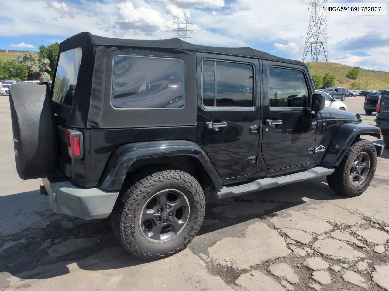 2009 Jeep Wrangler Unlimited Sahara VIN: 1J8GA59189L782007 Lot: 63675675