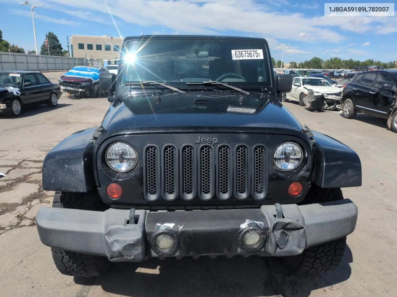 2009 Jeep Wrangler Unlimited Sahara VIN: 1J8GA59189L782007 Lot: 63675675