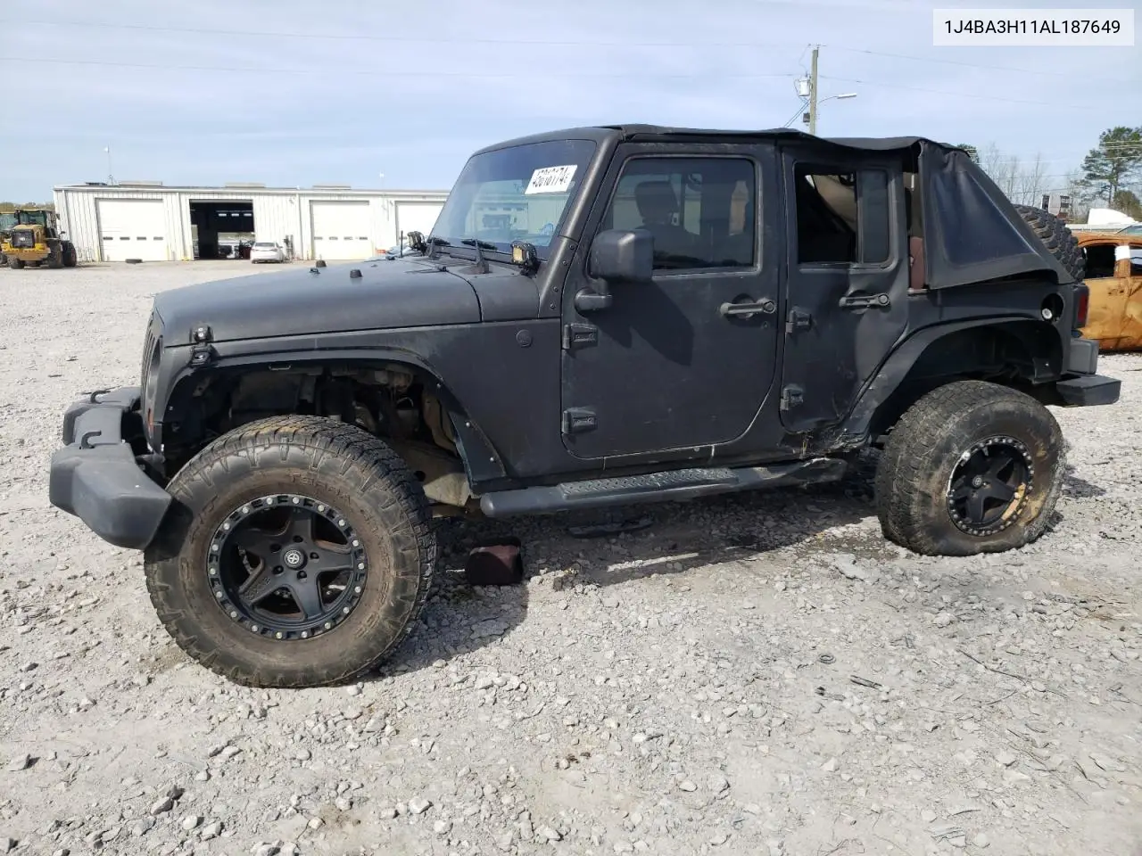 2010 Jeep Wrangler Unlimited Sport VIN: 1J4BA3H11AL187649 Lot: 45818174