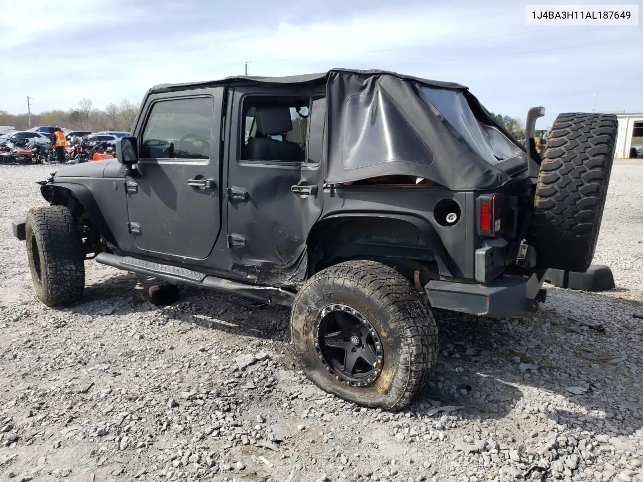 2010 Jeep Wrangler Unlimited Sport VIN: 1J4BA3H11AL187649 Lot: 45818174