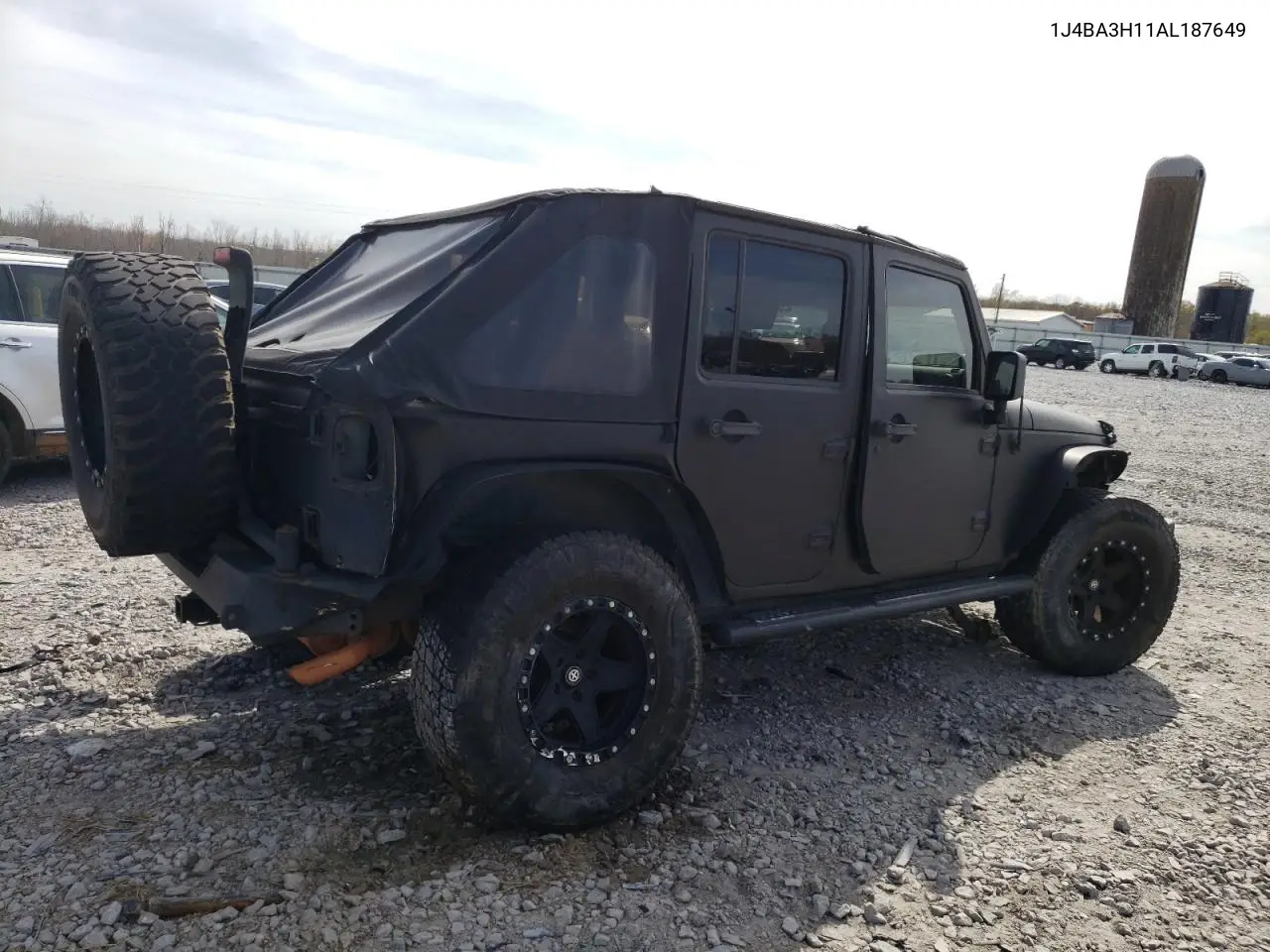 2010 Jeep Wrangler Unlimited Sport VIN: 1J4BA3H11AL187649 Lot: 45818174