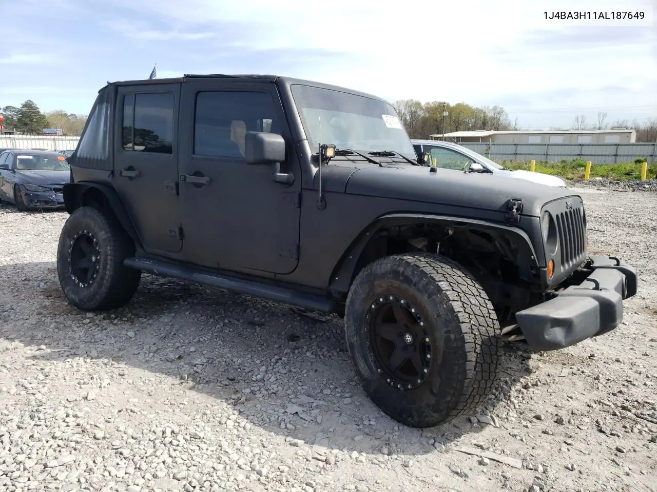 2010 Jeep Wrangler Unlimited Sport VIN: 1J4BA3H11AL187649 Lot: 45818174
