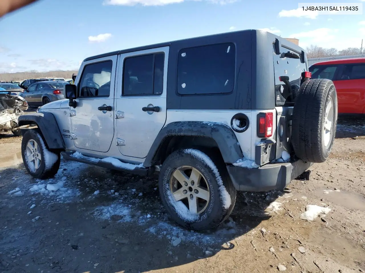 2010 Jeep Wrangler Unlimited Sport VIN: 1J4BA3H15AL119435 Lot: 47620025