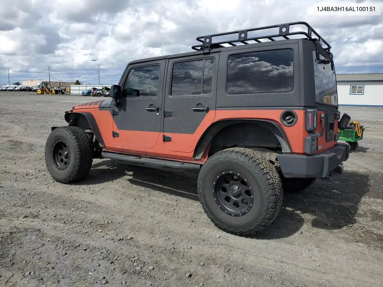 2010 Jeep Wrangler Unlimited Sport VIN: 1J4BA3H16AL100151 Lot: 52241525