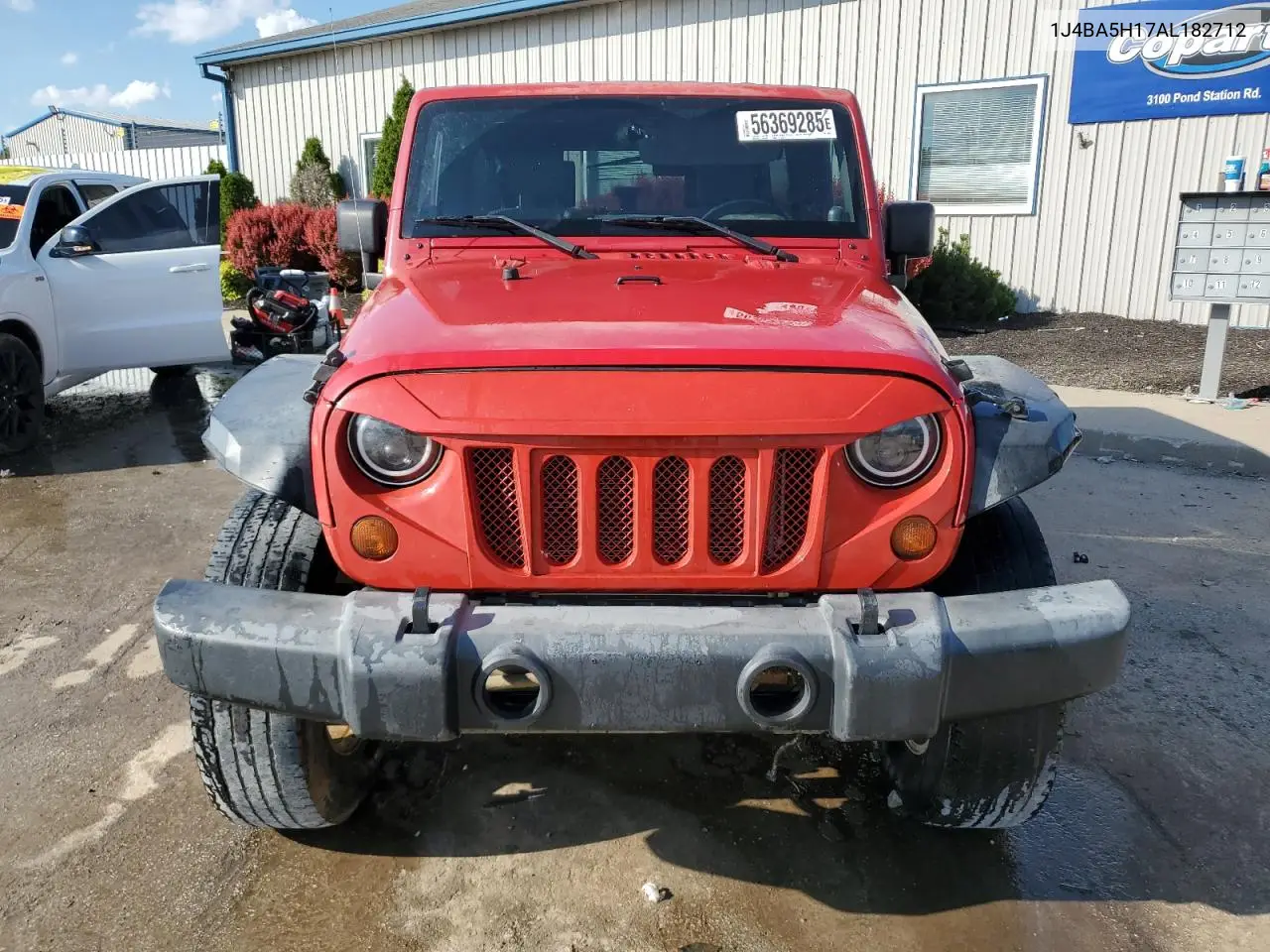 1j4ba5h17al182712 1J4BA5H17AL182712 2010 Jeep Wrangler Unlimited Sahara