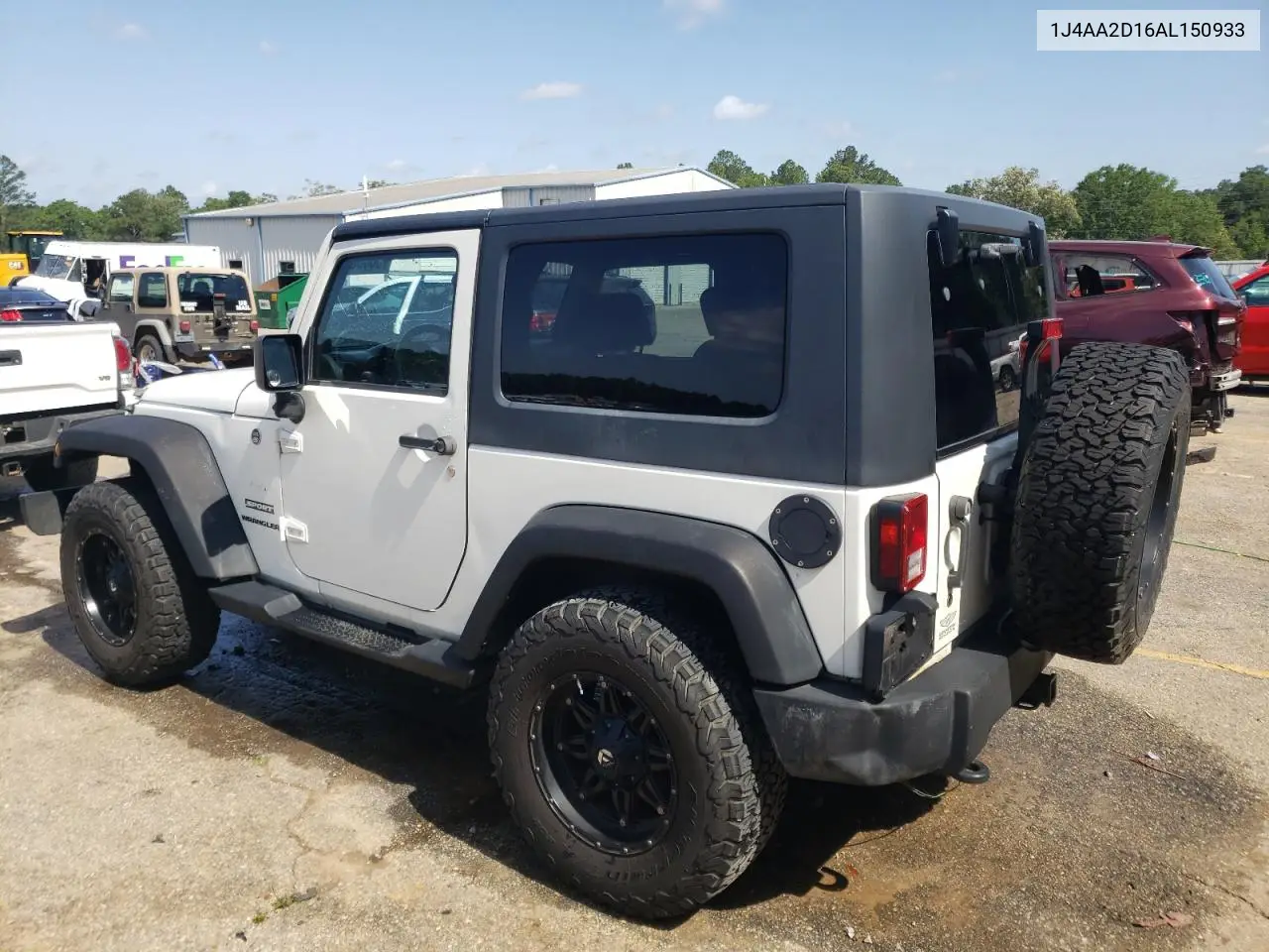 2010 Jeep Wrangler Sport VIN: 1J4AA2D16AL150933 Lot: 56866715