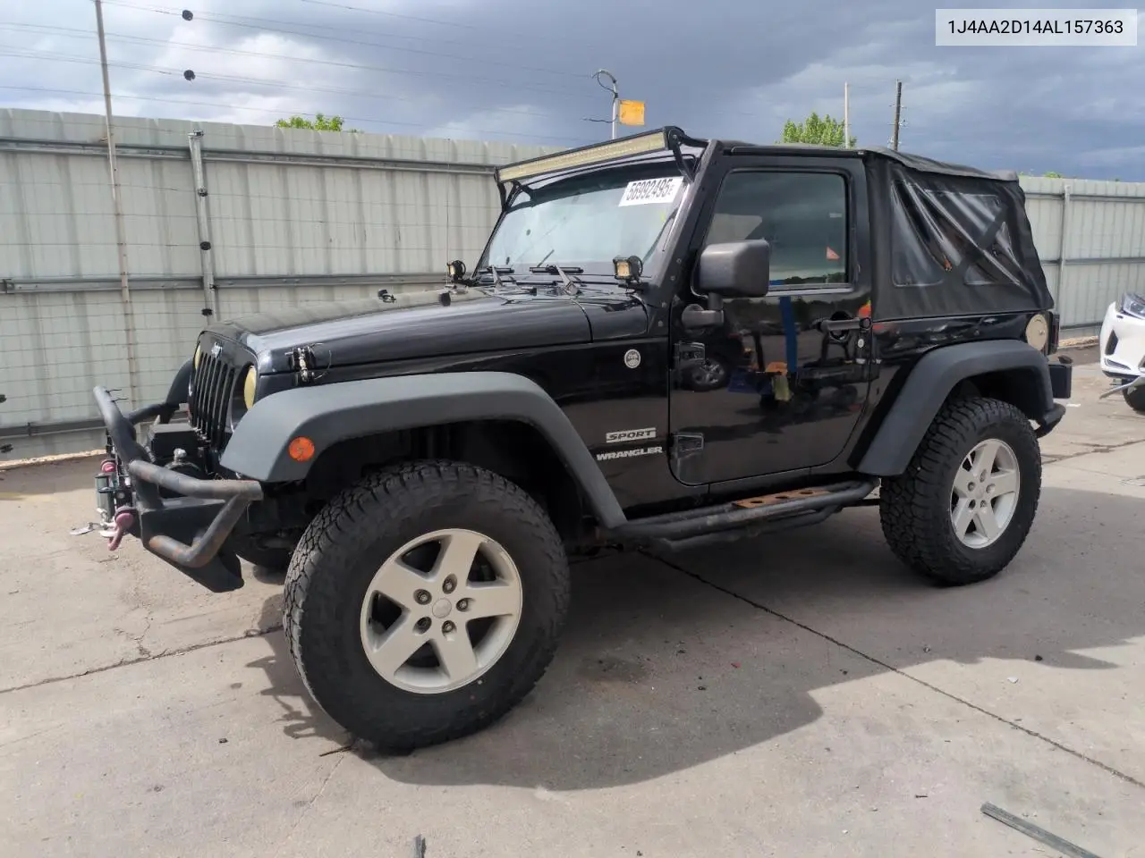 1j4aa2d14al157363 1J4AA2D14AL157363 2010 Jeep Wrangler Sport