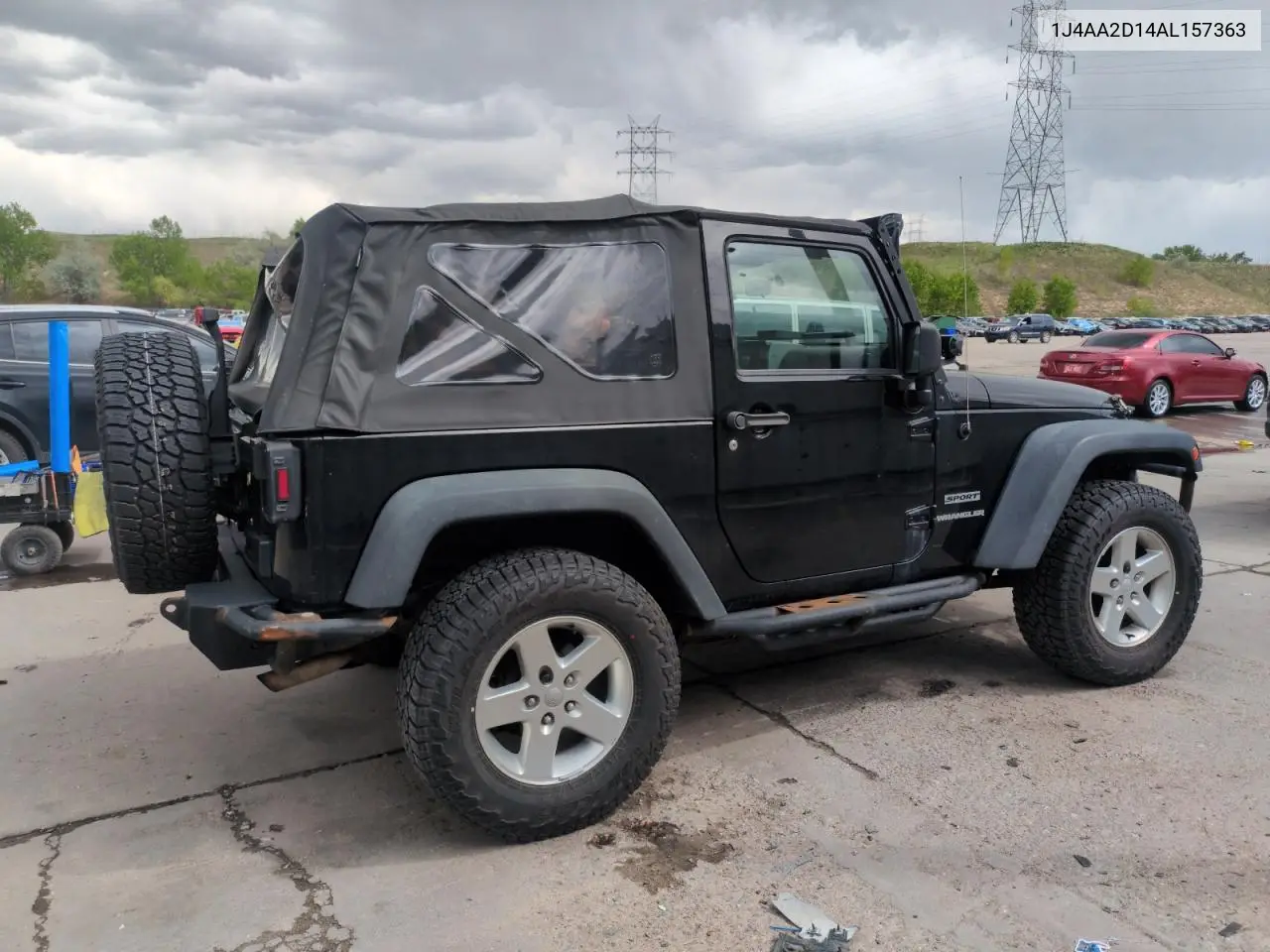 1j4aa2d14al157363 1J4AA2D14AL157363 2010 Jeep Wrangler Sport