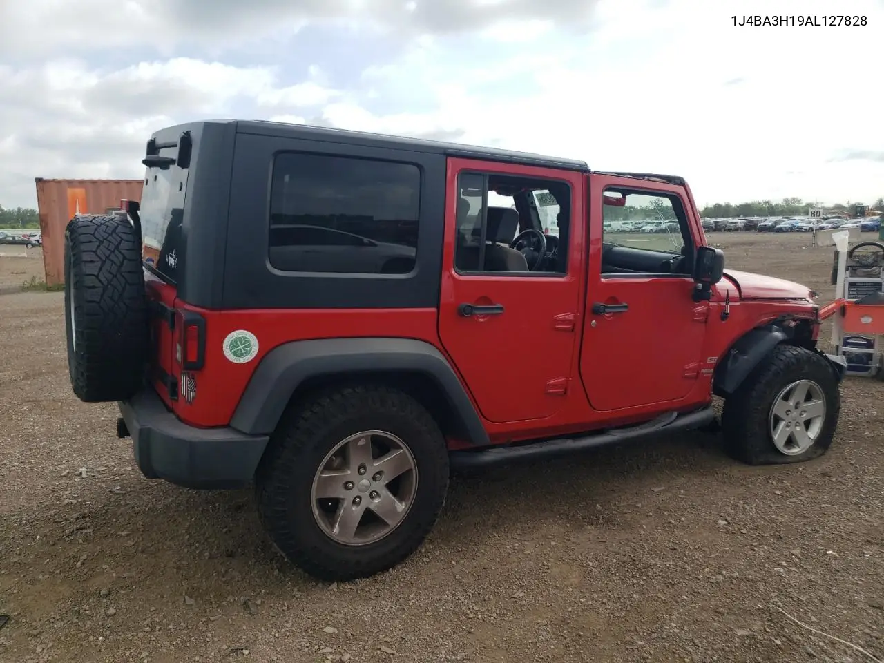 2010 Jeep Wrangler Unlimited Sport VIN: 1J4BA3H19AL127828 Lot: 62838245