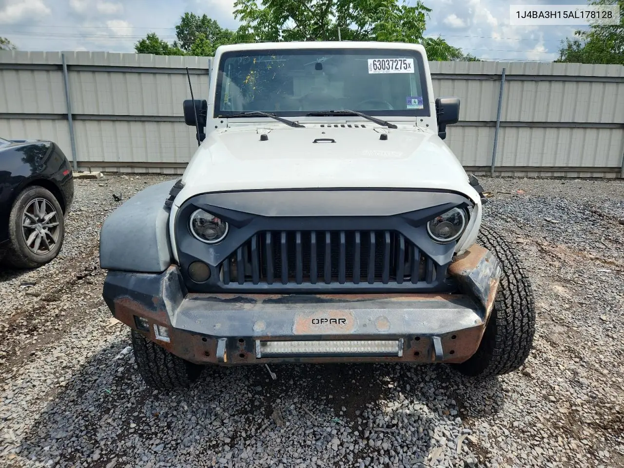 2010 Jeep Wrangler Unlimited Sport VIN: 1J4BA3H15AL178128 Lot: 63037275