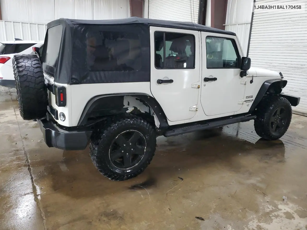 2010 Jeep Wrangler Unlimited Sport VIN: 1J4BA3H18AL170458 Lot: 64491325
