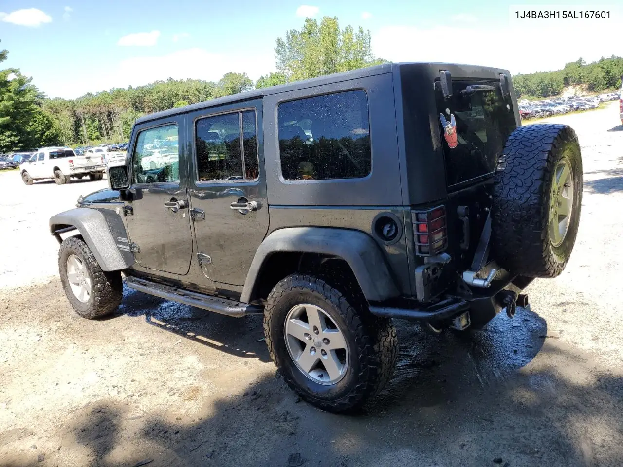 2010 Jeep Wrangler Unlimited Sport VIN: 1J4BA3H15AL167601 Lot: 65699725