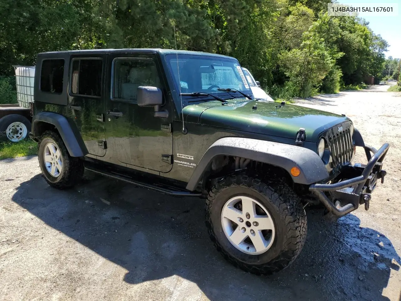 2010 Jeep Wrangler Unlimited Sport VIN: 1J4BA3H15AL167601 Lot: 65699725