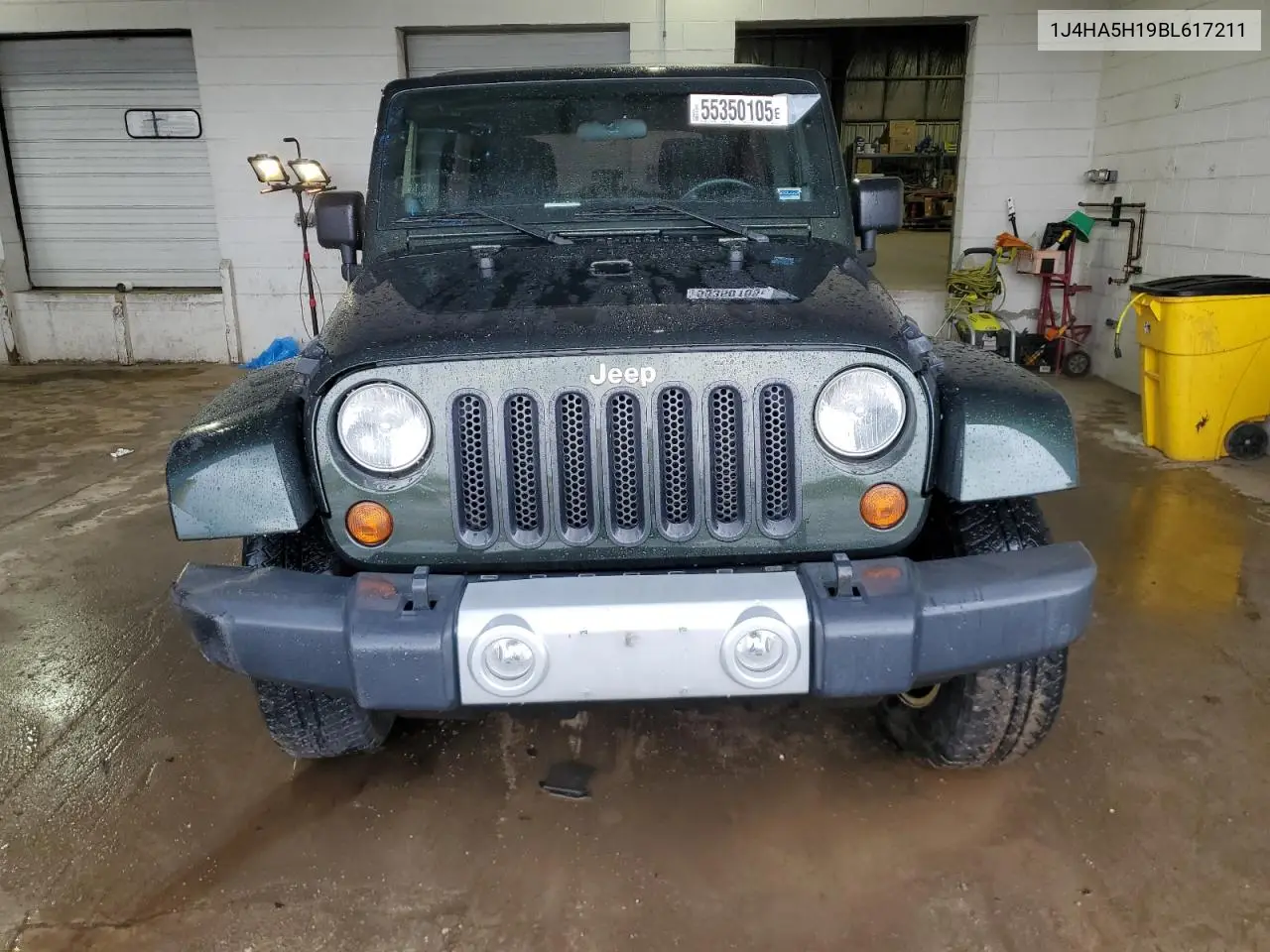 2011 Jeep Wrangler Unlimited Sahara VIN: 1J4HA5H19BL617211 Lot: 55350105