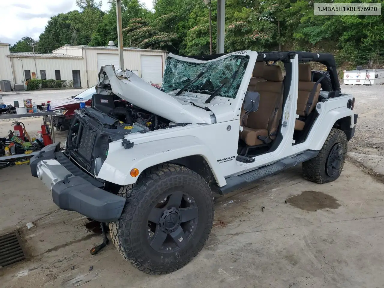 2011 Jeep Wrangler Unlimited Sahara VIN: 1J4BA5H1XBL576920 Lot: 60316455