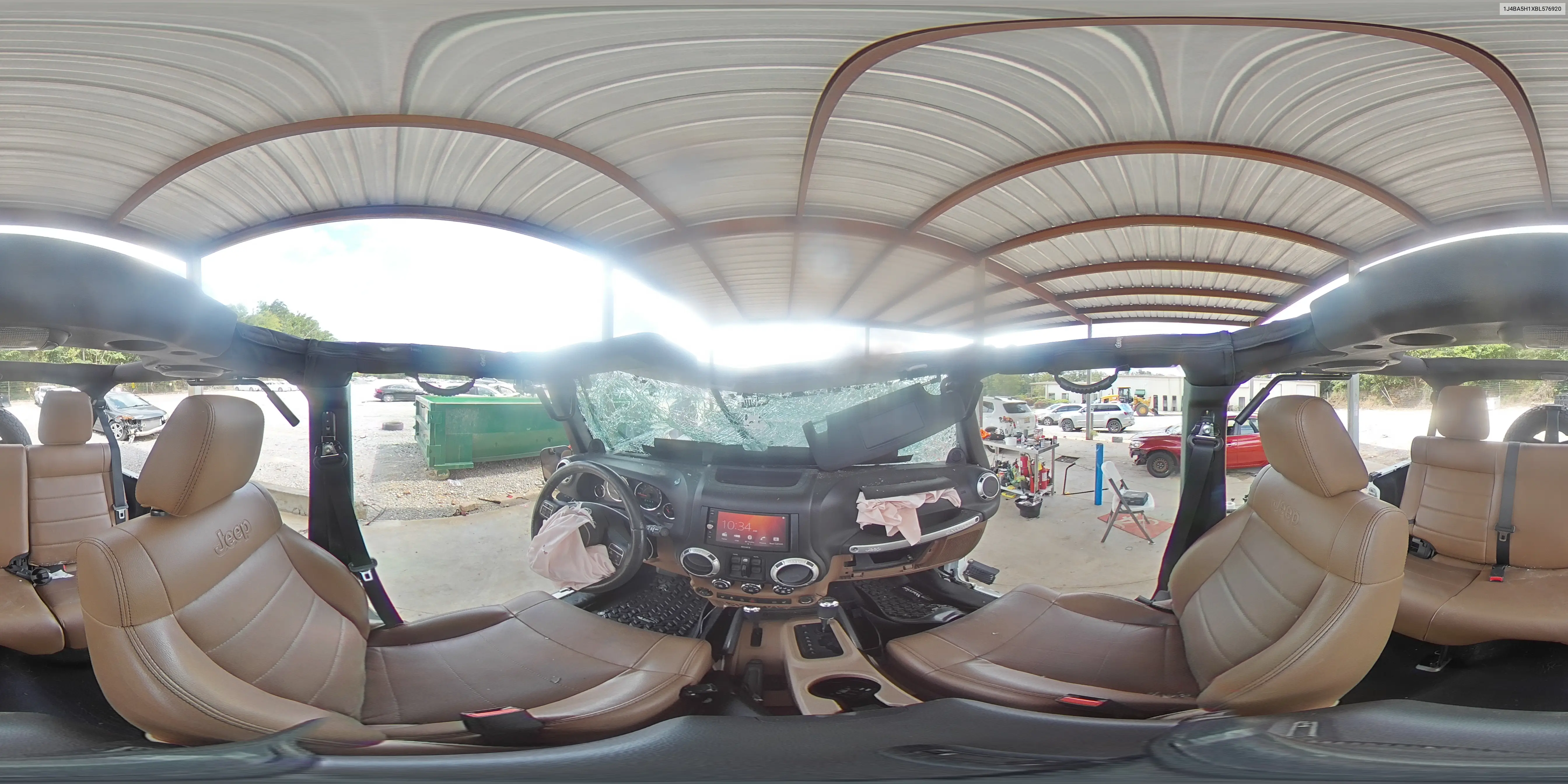 2011 Jeep Wrangler Unlimited Sahara VIN: 1J4BA5H1XBL576920 Lot: 60316455