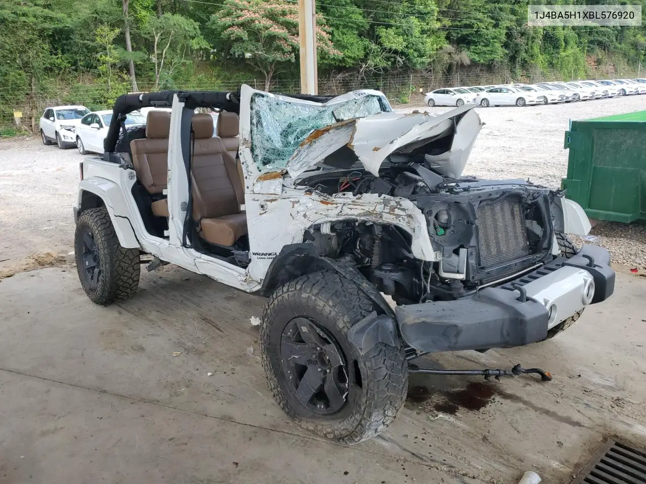 2011 Jeep Wrangler Unlimited Sahara VIN: 1J4BA5H1XBL576920 Lot: 60316455