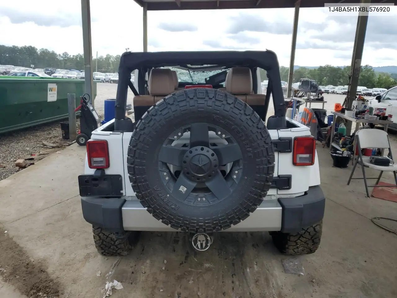 2011 Jeep Wrangler Unlimited Sahara VIN: 1J4BA5H1XBL576920 Lot: 60316455