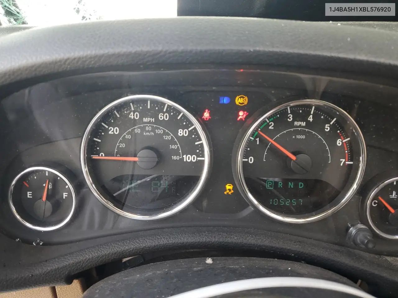 2011 Jeep Wrangler Unlimited Sahara VIN: 1J4BA5H1XBL576920 Lot: 60316455