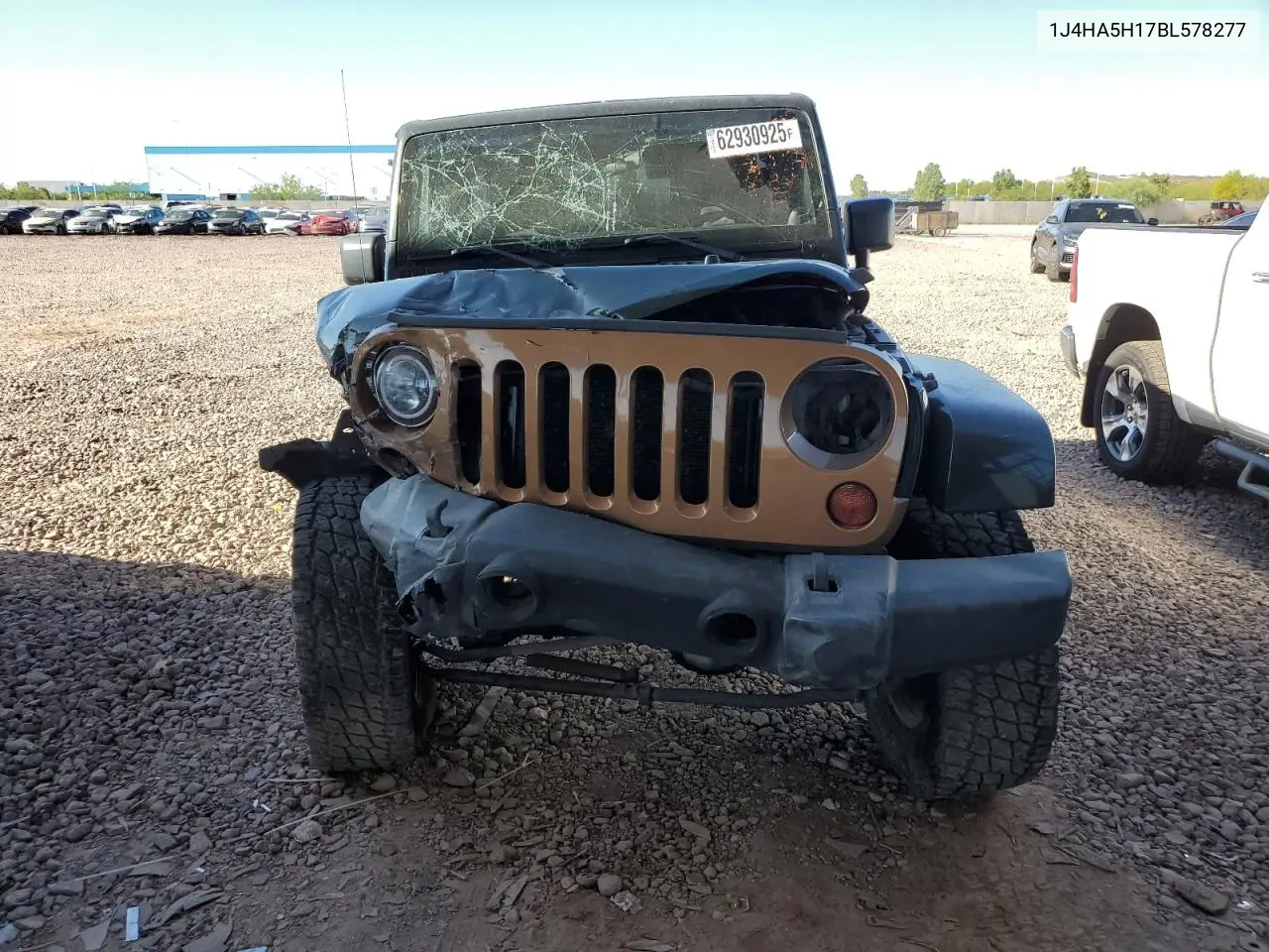 2011 Jeep Wrangler Unlimited Sahara VIN: 1J4HA5H17BL578277 Lot: 62930925