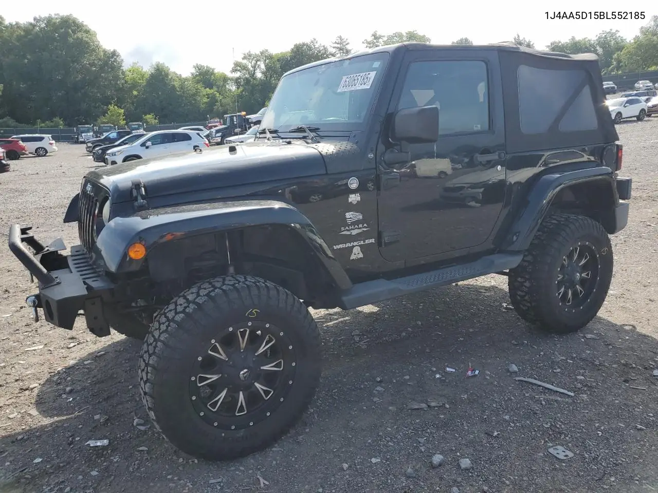 2011 Jeep Wrangler Sahara VIN: 1J4AA5D15BL552185 Lot: 63065185