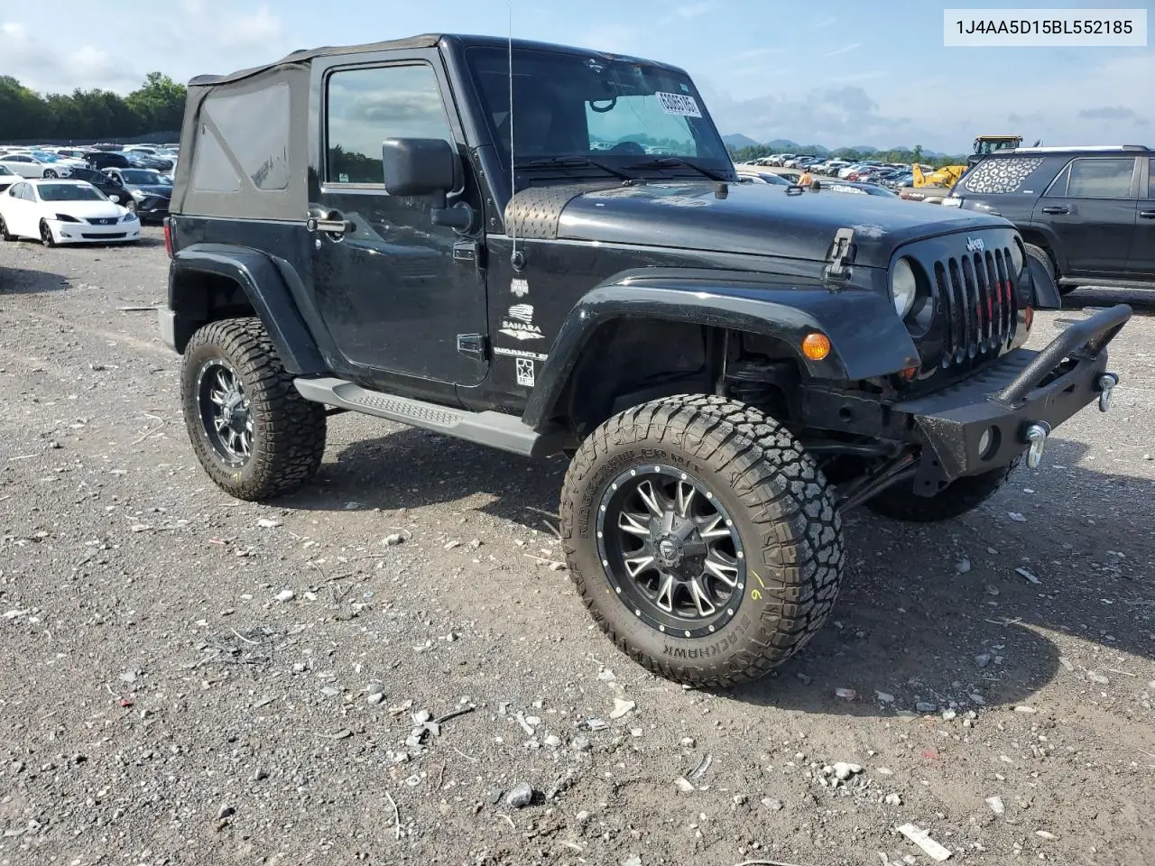 2011 Jeep Wrangler Sahara VIN: 1J4AA5D15BL552185 Lot: 63065185