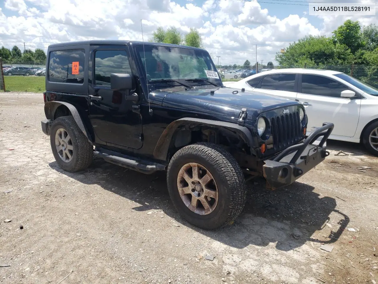 2011 Jeep Wrangler Sahara VIN: 1J4AA5D11BL528191 Lot: 63252155