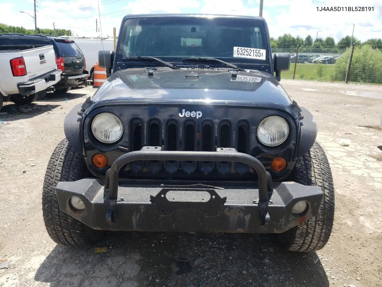 2011 Jeep Wrangler Sahara VIN: 1J4AA5D11BL528191 Lot: 63252155