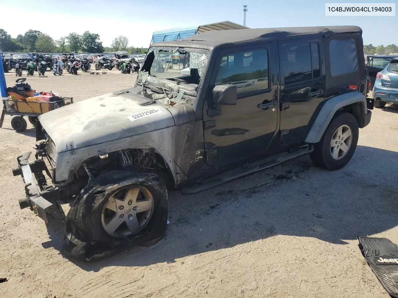 1c4bjwdg4cl194003 1C4BJWDG4CL194003 2012 Jeep Wrangler Unlimited Sport