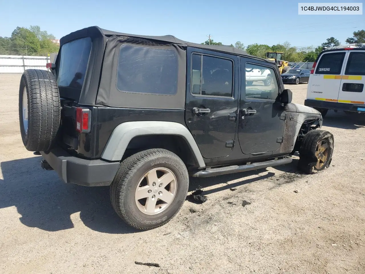 1c4bjwdg4cl194003 1C4BJWDG4CL194003 2012 Jeep Wrangler Unlimited Sport