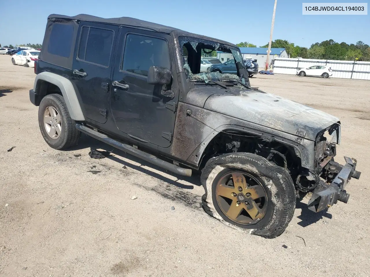 1c4bjwdg4cl194003 1C4BJWDG4CL194003 2012 Jeep Wrangler Unlimited Sport