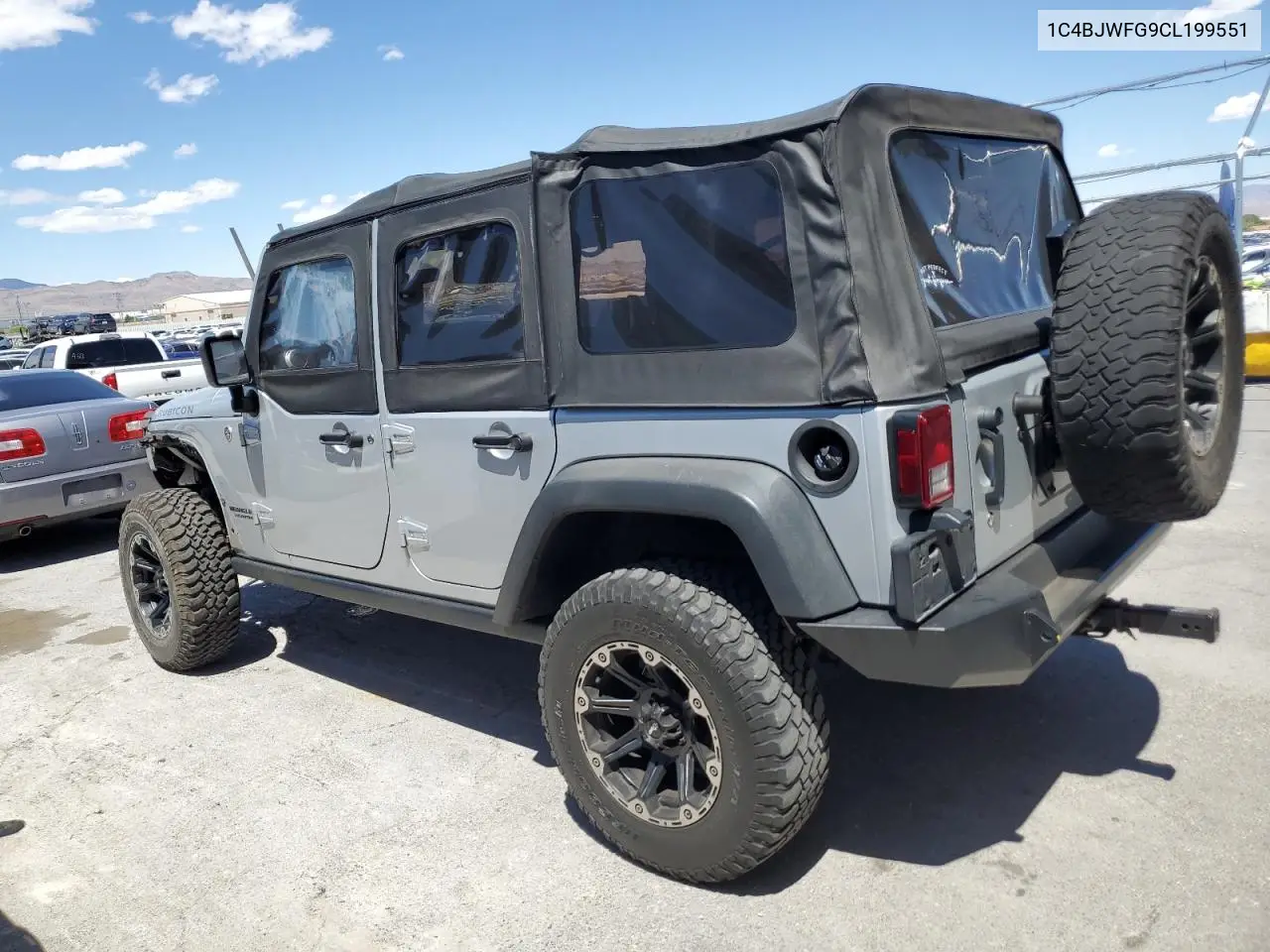 2012 Jeep Wrangler Unlimited Rubicon VIN: 1C4BJWFG9CL199551 Lot: 57097555