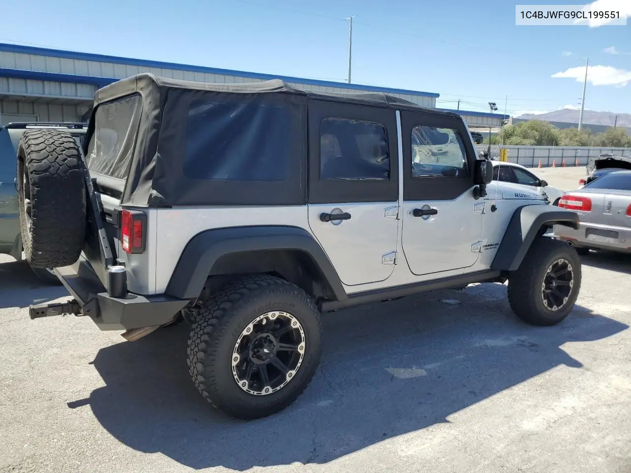 2012 Jeep Wrangler Unlimited Rubicon VIN: 1C4BJWFG9CL199551 Lot: 57097555