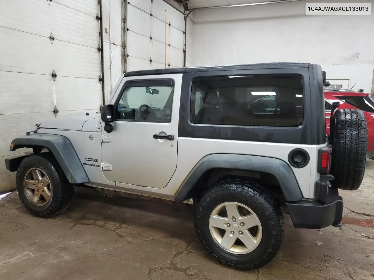 2012 Jeep Wrangler Sport VIN: 1C4AJWAGXCL133013 Lot: 59788325