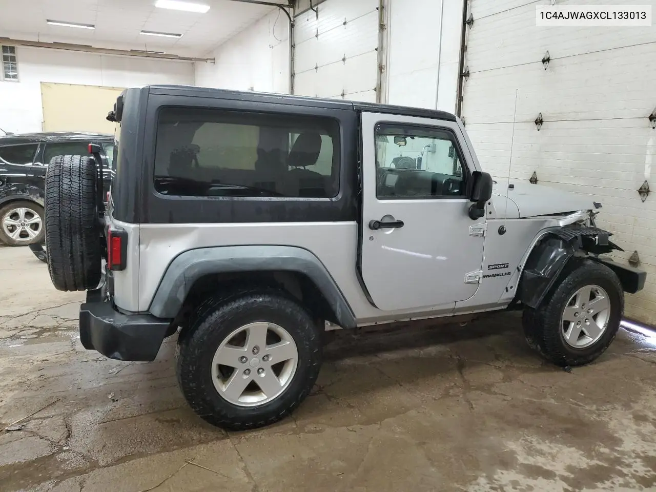 2012 Jeep Wrangler Sport VIN: 1C4AJWAGXCL133013 Lot: 59788325
