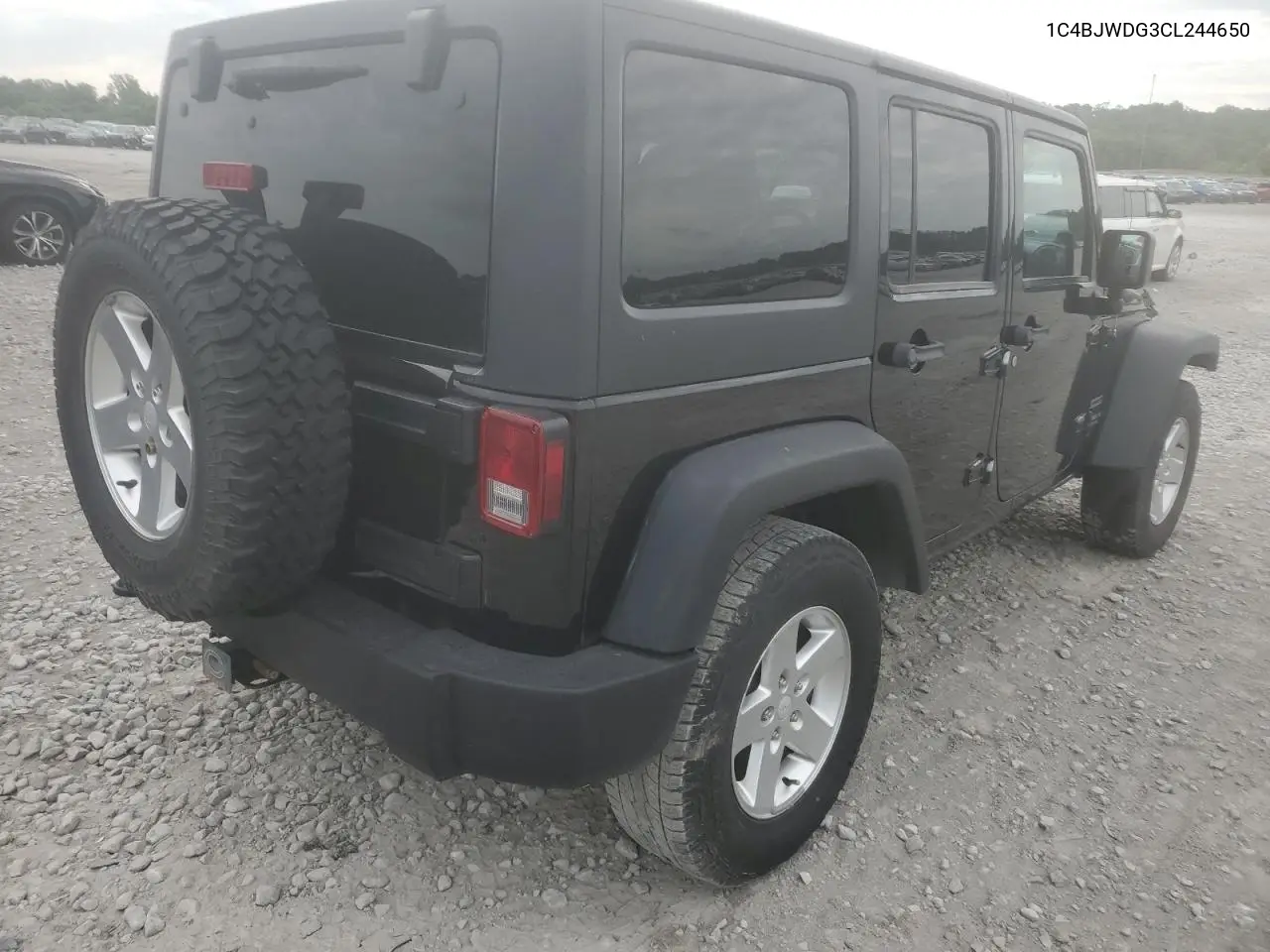 2012 Jeep Wrangler Unlimited Sport VIN: 1C4BJWDG3CL244650 Lot: 62013735