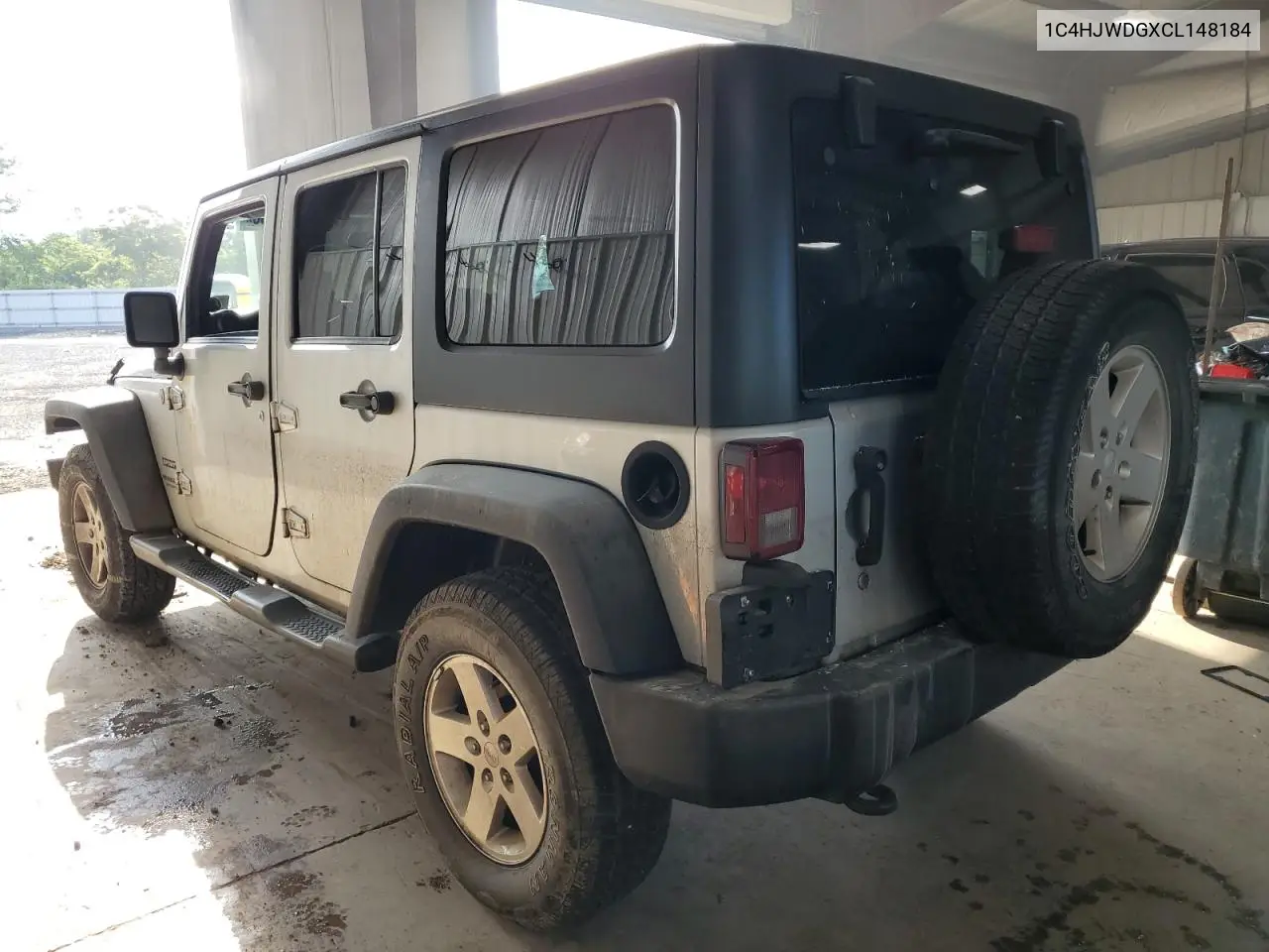 2012 Jeep Wrangler Unlimited Sport VIN: 1C4HJWDGXCL148184 Lot: 62256535