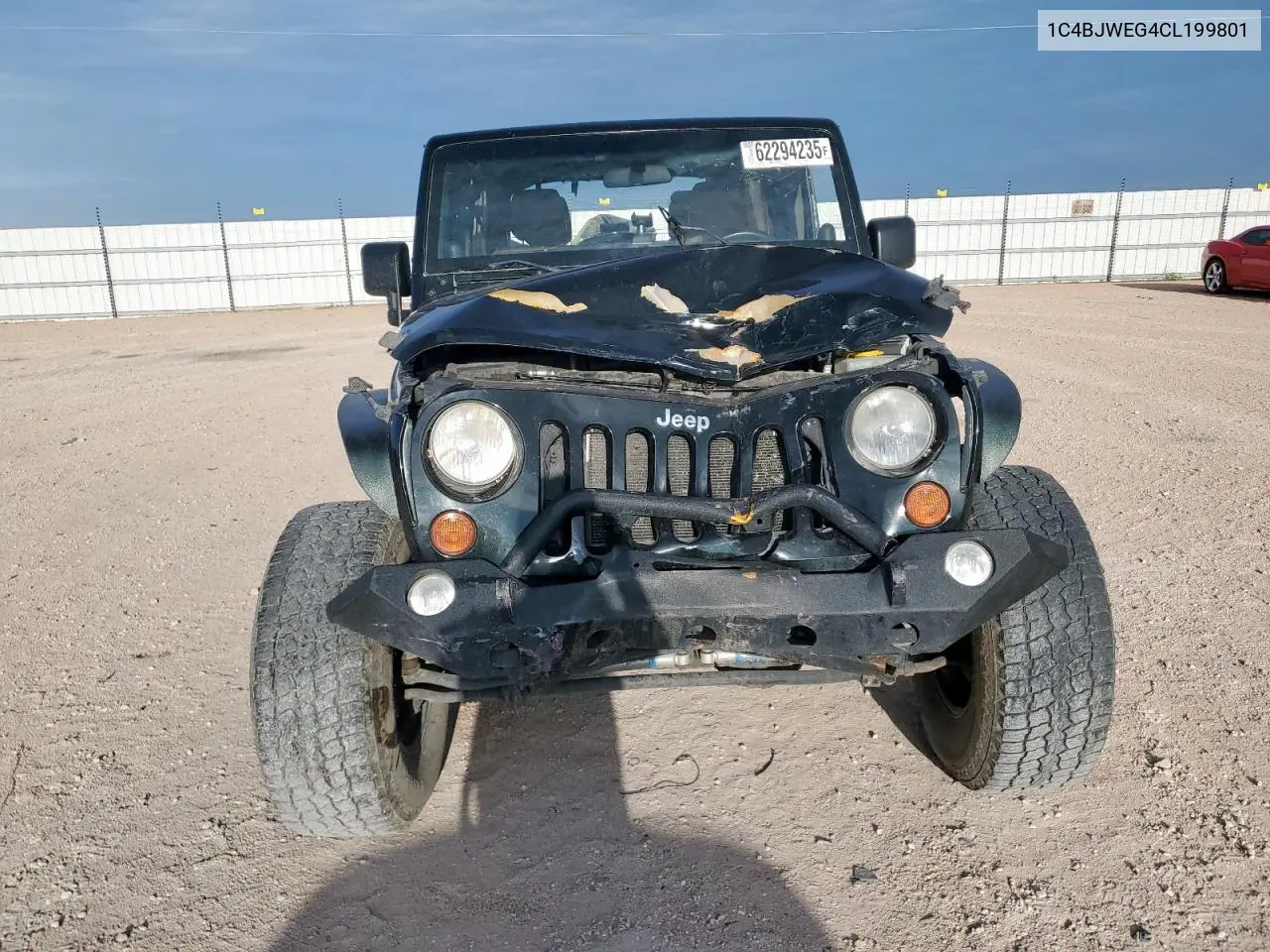 2012 Jeep Wrangler Unlimited Sahara VIN: 1C4BJWEG4CL199801 Lot: 62294235