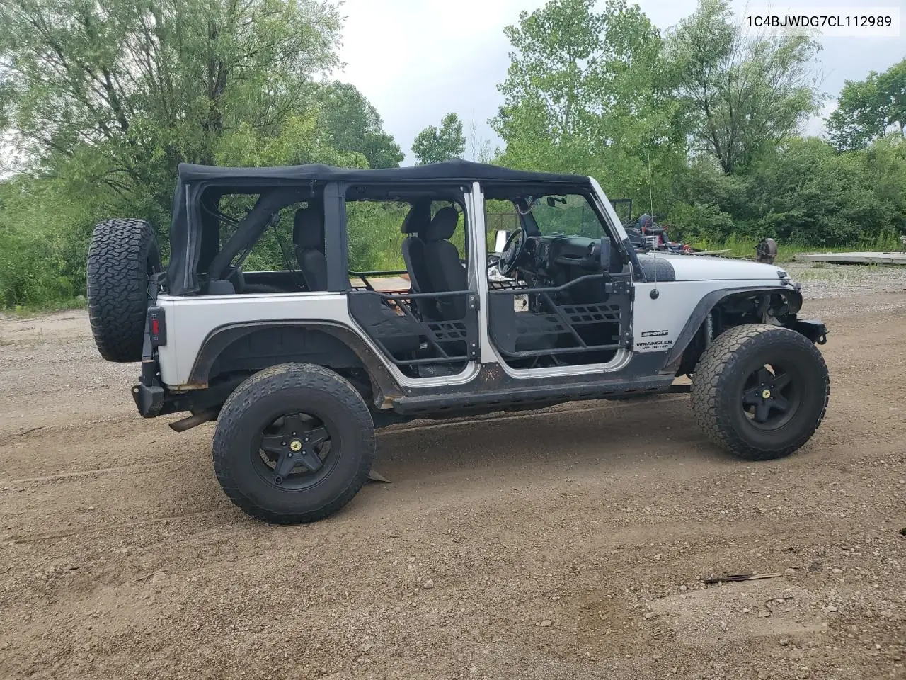 2012 Jeep Wrangler Unlimited Sport VIN: 1C4BJWDG7CL112989 Lot: 62634715