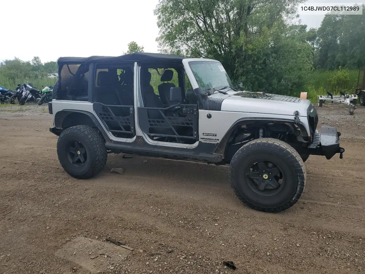 2012 Jeep Wrangler Unlimited Sport VIN: 1C4BJWDG7CL112989 Lot: 62634715