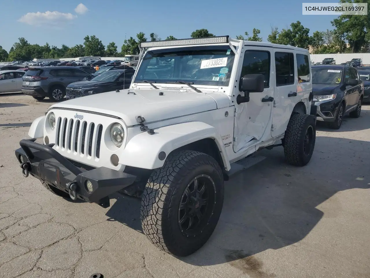 2012 Jeep Wrangler Unlimited Sahara VIN: 1C4HJWEG2CL169397 Lot: 62733025