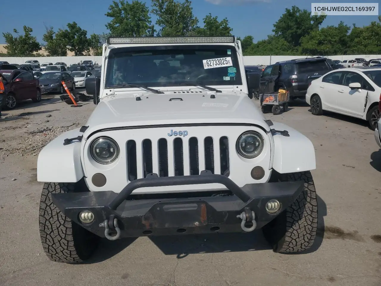 2012 Jeep Wrangler Unlimited Sahara VIN: 1C4HJWEG2CL169397 Lot: 62733025