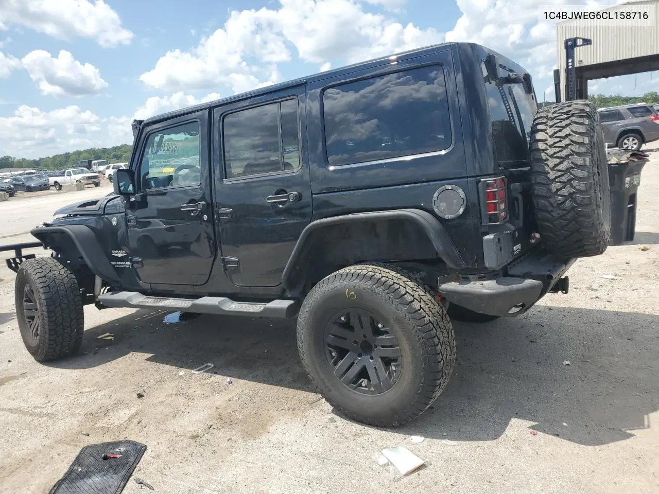 2012 Jeep Wrangler Unlimited Sahara VIN: 1C4BJWEG6CL158716 Lot: 62923855