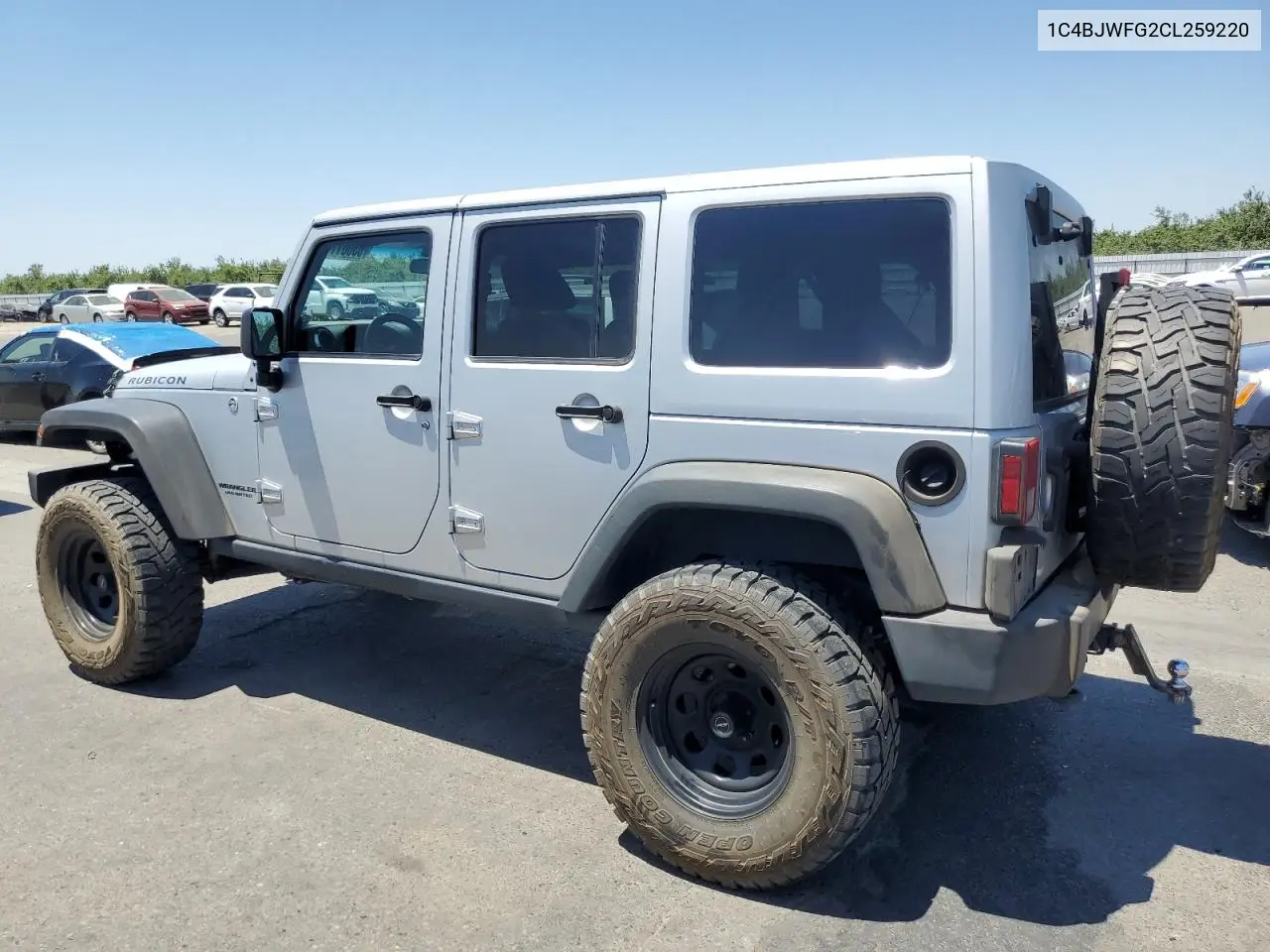 2012 Jeep Wrangler Unlimited Rubicon VIN: 1C4BJWFG2CL259220 Lot: 63081145